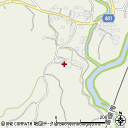 鹿児島県霧島市横川町下ノ3793周辺の地図