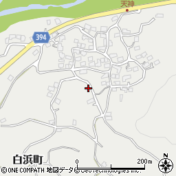 鹿児島県薩摩川内市白浜町987周辺の地図
