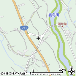 鹿児島県霧島市霧島田口2400周辺の地図