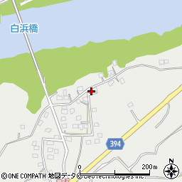 鹿児島県薩摩川内市白浜町388周辺の地図