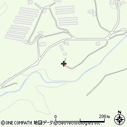 鹿児島県霧島市牧園町持松2196周辺の地図