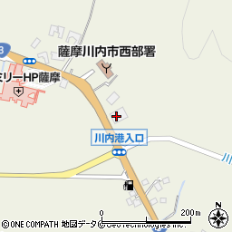 いすゞ自動車南九州株式会社川内サービスセンター周辺の地図