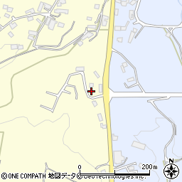 鹿児島県霧島市溝辺町竹子2382周辺の地図