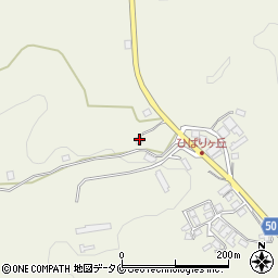 鹿児島県霧島市牧園町宿窪田1222周辺の地図