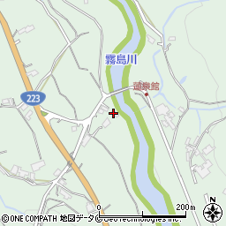 鹿児島県霧島市霧島田口2396周辺の地図