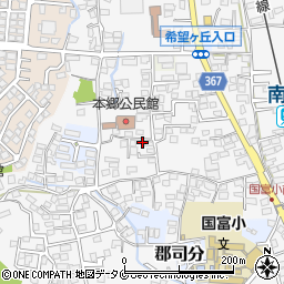 宮崎県宮崎市本郷南方2825周辺の地図