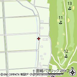 宮崎県宮崎市田吉2648周辺の地図