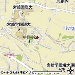 宮崎県宮崎市清武町加納丙1446周辺の地図
