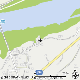 鹿児島県薩摩川内市白浜町558-6周辺の地図