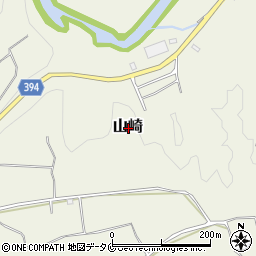 鹿児島県薩摩郡さつま町山崎周辺の地図