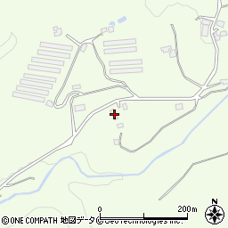 鹿児島県霧島市牧園町持松2035周辺の地図