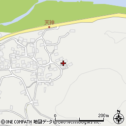 鹿児島県薩摩川内市白浜町874-1周辺の地図