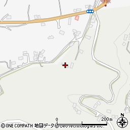 鹿児島県霧島市牧園町上中津川1660-19周辺の地図