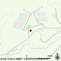 鹿児島県霧島市牧園町持松2037周辺の地図