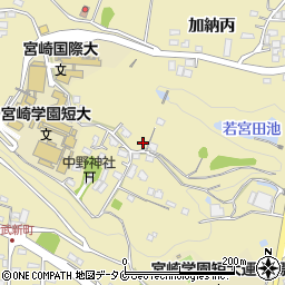 宮崎県宮崎市清武町加納丙1448周辺の地図