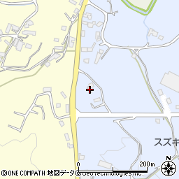 鹿児島県霧島市溝辺町三縄561周辺の地図