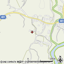 鹿児島県霧島市横川町下ノ3595周辺の地図