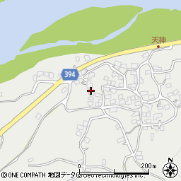 鹿児島県薩摩川内市白浜町975-5周辺の地図