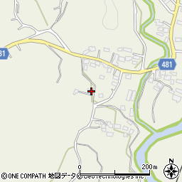 鹿児島県霧島市横川町下ノ3592周辺の地図