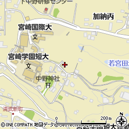 宮崎県宮崎市清武町加納丙1444周辺の地図