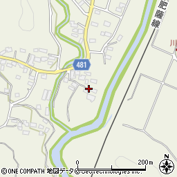 鹿児島県霧島市横川町下ノ211周辺の地図