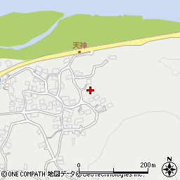 鹿児島県薩摩川内市白浜町865周辺の地図