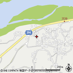 鹿児島県薩摩川内市白浜町975-2周辺の地図