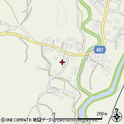 鹿児島県霧島市横川町下ノ3572周辺の地図