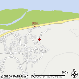 鹿児島県薩摩川内市白浜町864-1周辺の地図