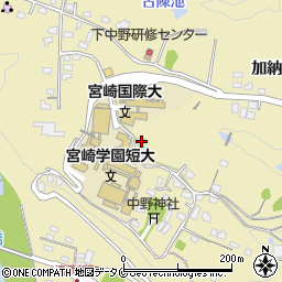 宮崎県宮崎市清武町加納丙1428周辺の地図