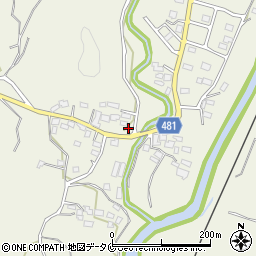 鹿児島県霧島市横川町下ノ3566周辺の地図