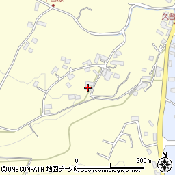 鹿児島県霧島市溝辺町竹子2441周辺の地図