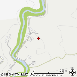 鹿児島県霧島市牧園町上中津川1642周辺の地図