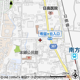 宮崎銀行希望ケ丘出張所 ＡＴＭ周辺の地図