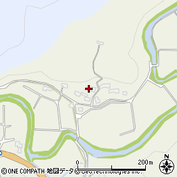 鹿児島県霧島市牧園町宿窪田2396周辺の地図