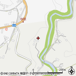 鹿児島県霧島市牧園町上中津川1675周辺の地図