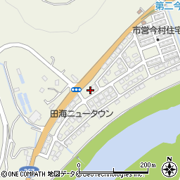 田海公園周辺の地図