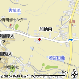 宮崎県宮崎市清武町加納丙1377-1周辺の地図