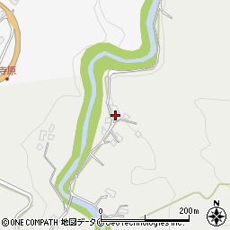 鹿児島県霧島市牧園町上中津川1641周辺の地図