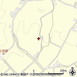 鹿児島県霧島市溝辺町竹子2129周辺の地図