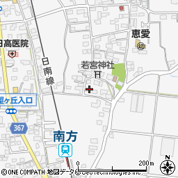 宮崎県宮崎市本郷南方3013周辺の地図