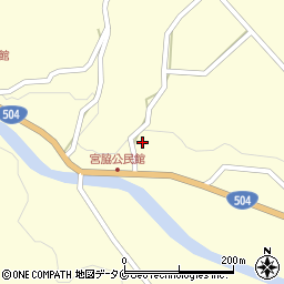 鹿児島県霧島市溝辺町竹子790周辺の地図