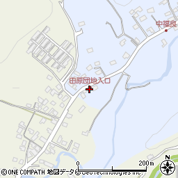 鹿児島県霧島市牧園町三体堂46周辺の地図