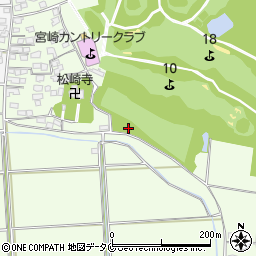 宮崎県宮崎市田吉4855-49周辺の地図
