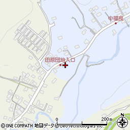 鹿児島県霧島市牧園町三体堂41周辺の地図