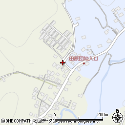 鹿児島県霧島市牧園町宿窪田640周辺の地図