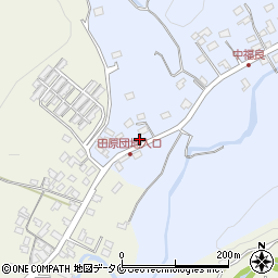 鹿児島県霧島市牧園町三体堂42周辺の地図