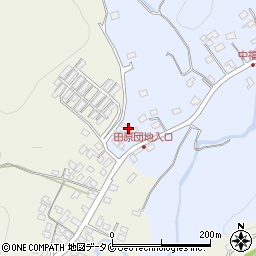 鹿児島県霧島市牧園町三体堂40周辺の地図