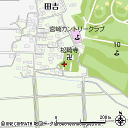宮崎県宮崎市田吉4929周辺の地図