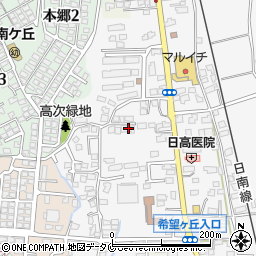 宮崎県宮崎市本郷南方4073-2周辺の地図
